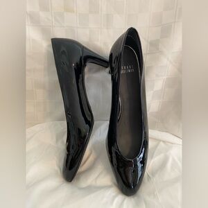 Stuart Weitzman Black Heels Patent Leather, Women’s Size 10M